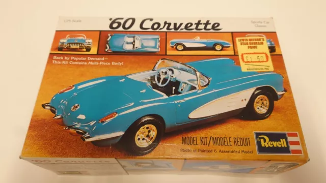 Revell 1960 Chevrolet Corvette - Massstab 1/25 Modellsatz Sammlung Set