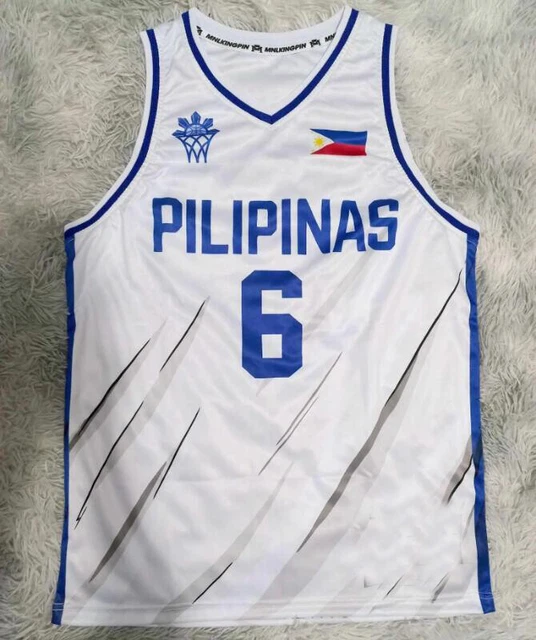 JordansSecretStuff Jordan Clarkson Gilas Pilipinas FIBA World Philippines Asia Basketball Dry Fit Jersey M / Blue