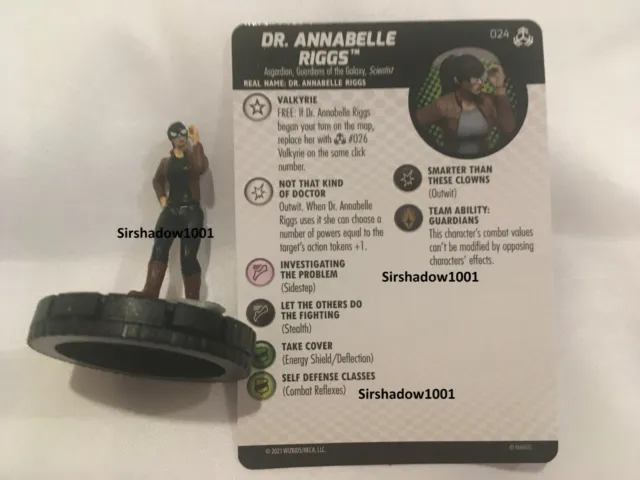 Heroclix Dr. Annabelle Riggs 024 Marvel Avengers War of the Realms