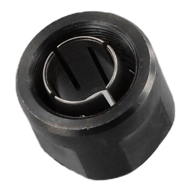 Dado colletto nero di alta qualità per router 3612 con foro centrale 125 mm
