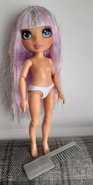 Rainbow High Doll Avery Styles Junior. No Clothes just Comb. NEW!!