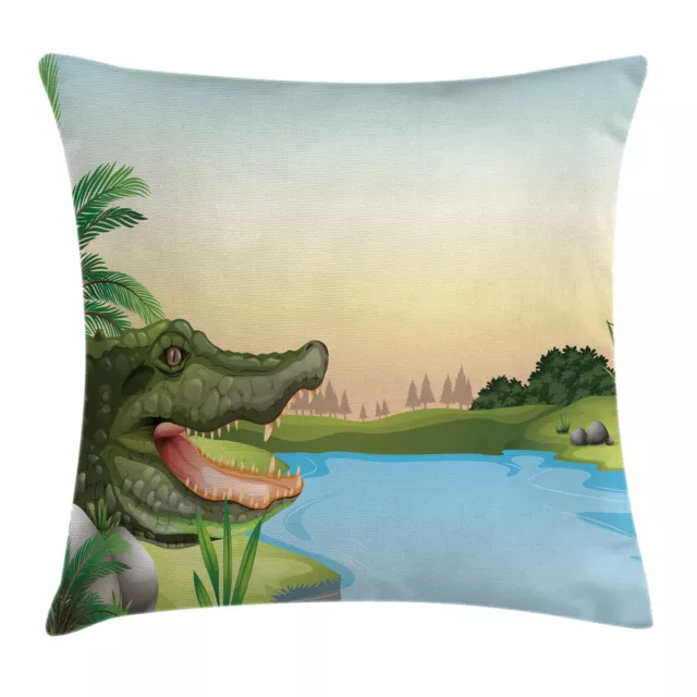 Reptile Housse de Coussin Palms Lézards Humour