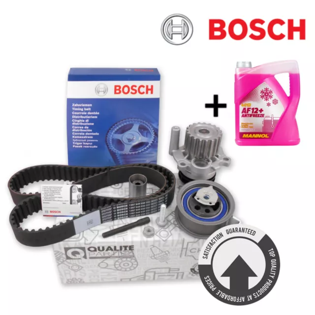 Bosch Zahnriemen + Qp Rollensatz + Wapu Für Audi Skoda Seat Vw 1.9 Tdi 1.9Tdi