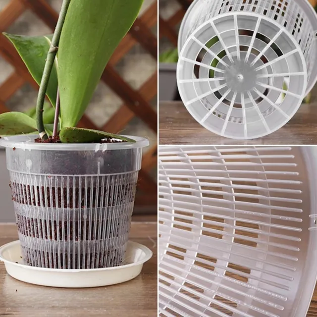 Fleur Pot Plante Pot Maison Réutilisable Plate-Forme Kits Light-Transmitting
