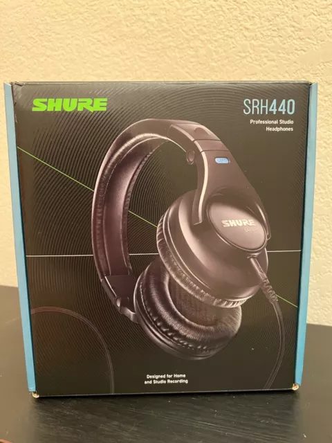 Shure SRH440 Professional Studio Headphones - New