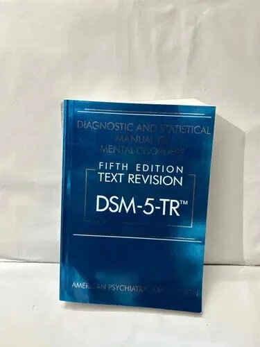 Diagnostic et statistique mental anglais Dsm 5 TR cinquième édition...