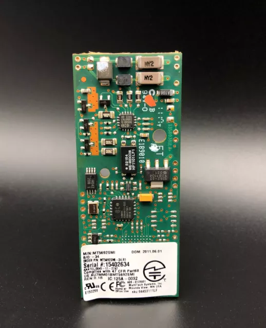 Multitech - MT5692SMI-34.R1 - SocketModem - Embedded Dial-up Modem
