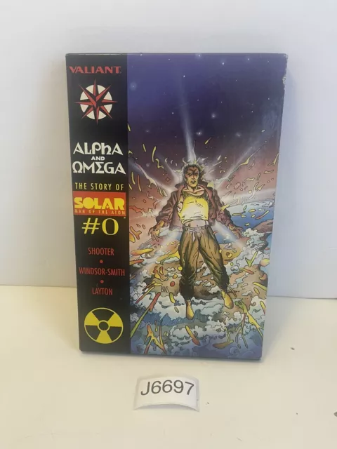 Solar Man of the Atom #0 Alpha and Omega HC Still Sealed Valiant