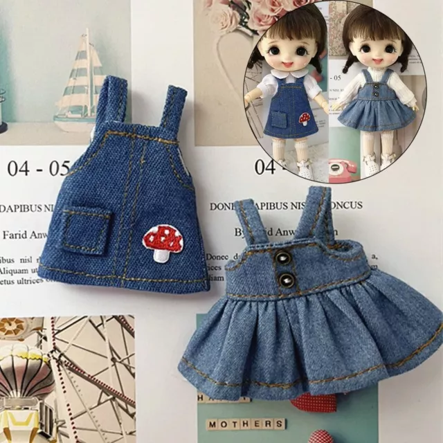 Trousers Casual Dress Doll Shirt Clothes Accessories Fashion Overalls Clothes