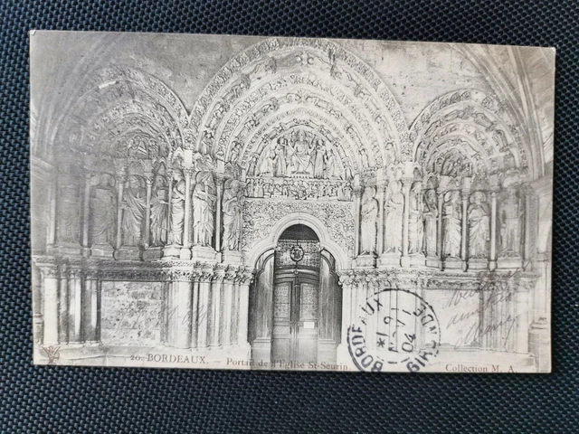 CPA 33 BORDEAUX - Portail de l'Eglise St-Seurin
