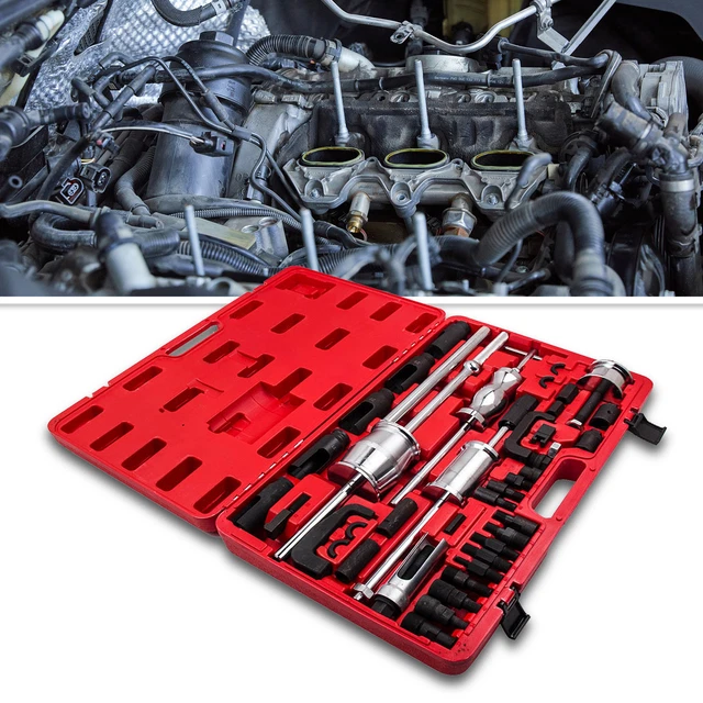 Extracteur T10402 T10415 Kit Extracteur D'injecteurs Diesel VW/Audi 1.6/2.0 TDi - Compatible T10402 T10415 Iniettori Diesel