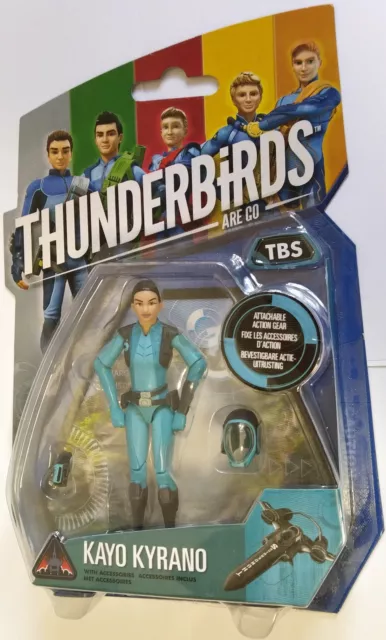 Thunderbirds Are Go Kayo Kyrano TBS 4" Action Figure Vivid