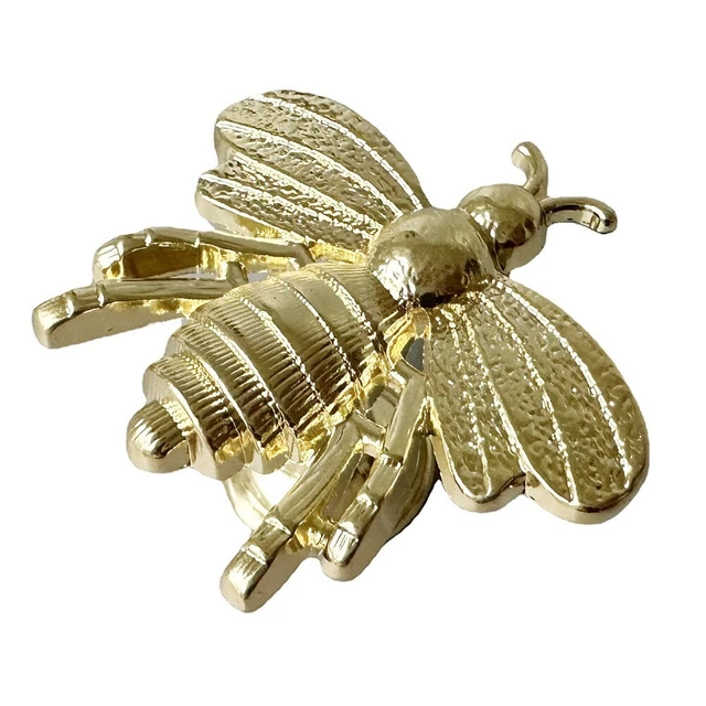 Bee Shape Zinc Alloy Furniture Handle Door Cabinets Knobs for Children