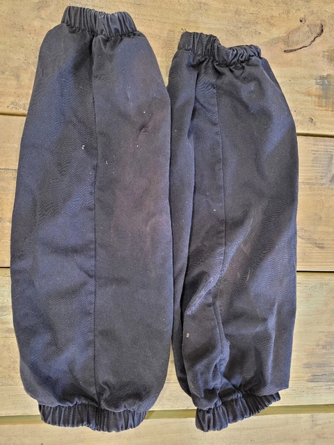1 Pair of Hobart Flame Retardant Cotton 19" Welding Sleeves - Item #770570