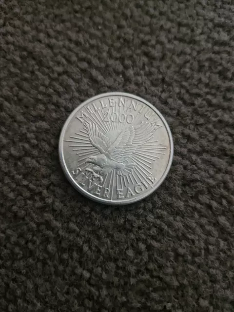 1 oz Silver Coin Sunshine Minting circa 2000
