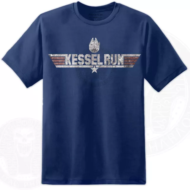 Star Wars Kessel Courir Top Gun Style T Shirt Chewbacca Rogue Un Last Jedi Homme