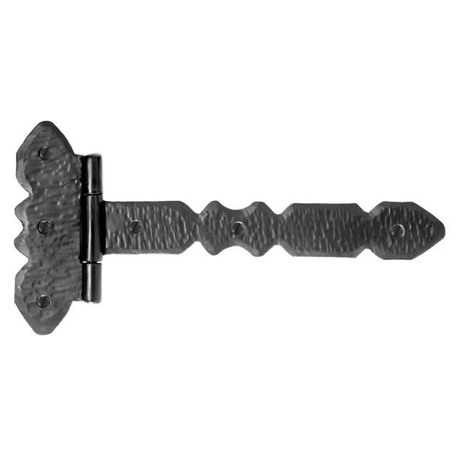 2 Pack 6" 9" 12" Rustic Iron Spear T Strap Hinge For Doors & Gates Hand Forged