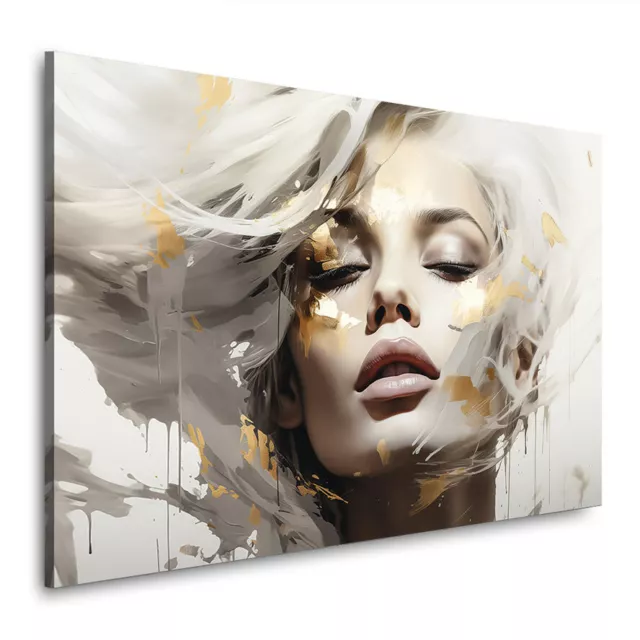 Leinwand-Bild Modern Frau Erotisch G Lifestyle Wandbild Wohnzimmer Wanddeko