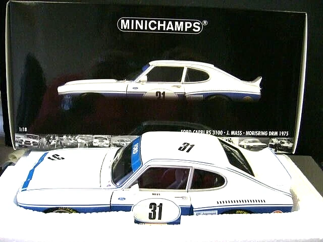 FORD RS3100 RS DRM Norisring 1975 #31 Mass Winner RAR Minichamps 1:18