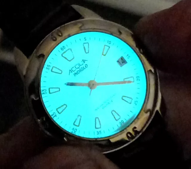 LADIES TIMEX ACQUA Indiglo Quartz Watch. Working Perfectly. New Battery. Date. 14.95 PicClick UK