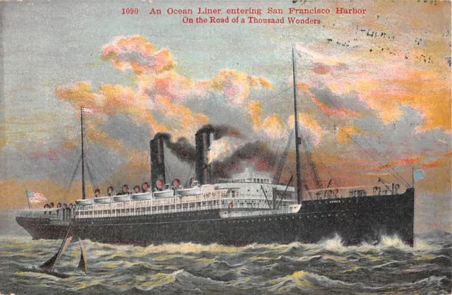 Dampfer S.S. Korea, Pacific Mail Steamship