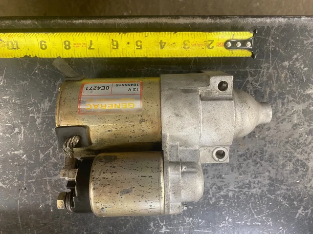 27HP Generac engine GTV760 763cc   starter  #0E42710ESV