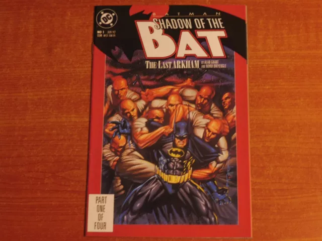 DC Comics:  BATMAN SHADOW OF THE BAT #1  June 1992 'The Last Arkham' Alan Grant