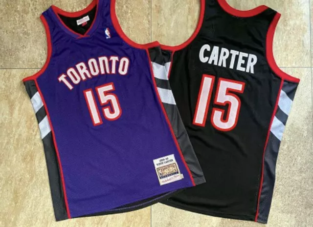 Toronto Raptors Vince Carter regular season purple jersey