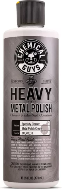 Chemical Guys - Heavy Metal Polish Cream Wheels Exhaust Restorer