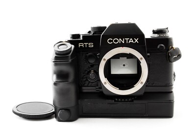 Exc+4 fonctionne bien Contax Aria 35 mm SLR Film Camera corps noir du Japon 
