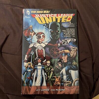 Justice League United Vol. 1: Justice League Canada (The New 52) Hard Cover