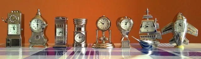 Colección De Ocho Relojes -  Marca Le Temps