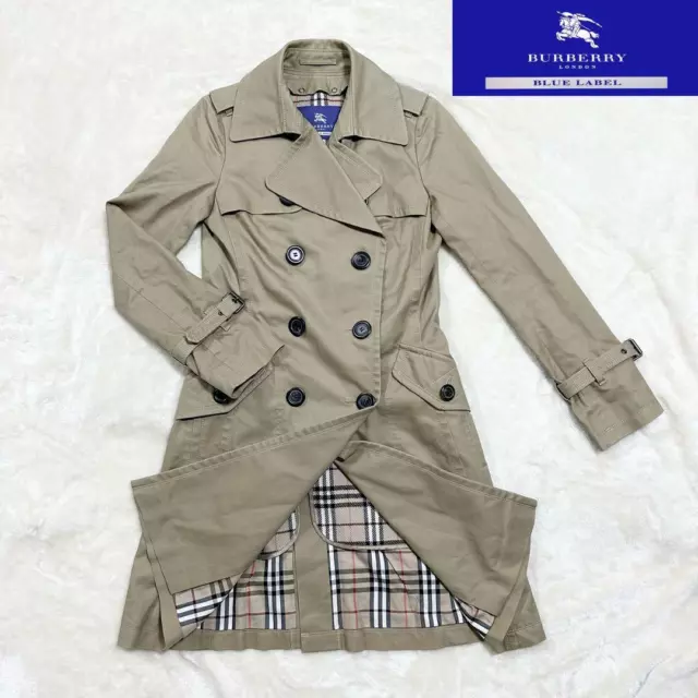 Burberry Trench Coat Nova Check With Liner Women's