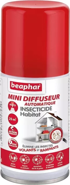 Insecticide Anti Puce Fumigène Maison Efficace++ Tue Puces Insectes Larves 75ml