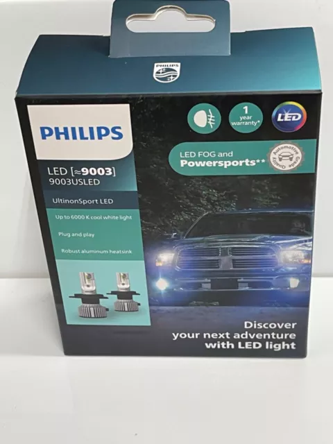Original Philips Ultinon Pro6000 H4 LED With Mot Approval Bulbs