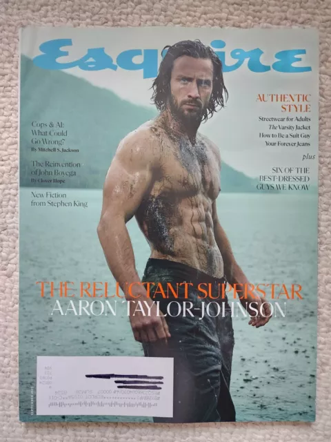 ESQUIRE MAGAZINE SEPTEMBER 2023 Aaron Taylor-Johnson Reluctant ...