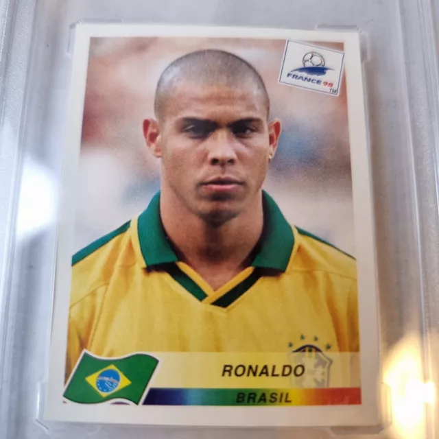 France World Cup 98 Panini Ronaldo #28 MGC Graded 7