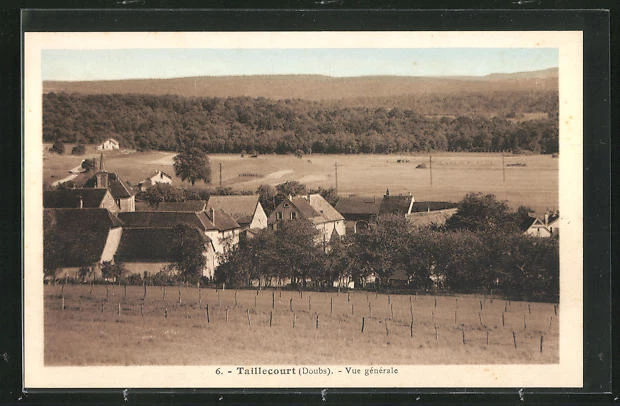 CPA Taillecourt, Vue Generale