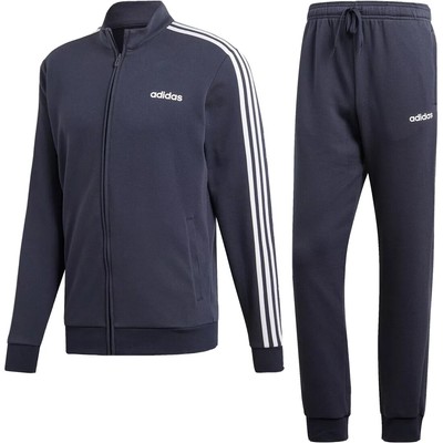 Crosshatch Indietro Stampa Zip Tuta Da Ginnastica Taglia Nuovo di Zecca 2XL Blu Navy 