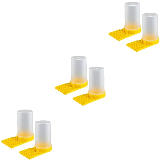 Set 3 Attrezzature Per L'apicoltura Mangiatoia Alveari Plastica Polvere