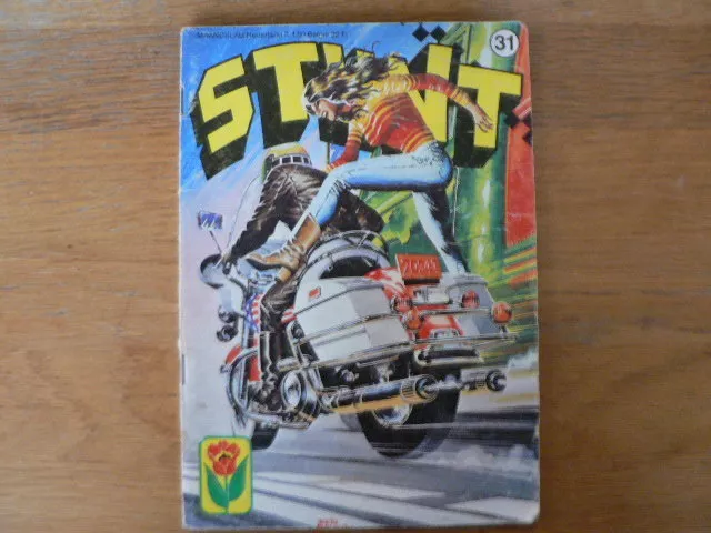 Stunt Comic Dutch No 31,De Duivelse Machine,Harley