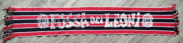 Écharpe ULTRAS Fossa Dei Leoni - MILAN AC - Années 80 - Vintage