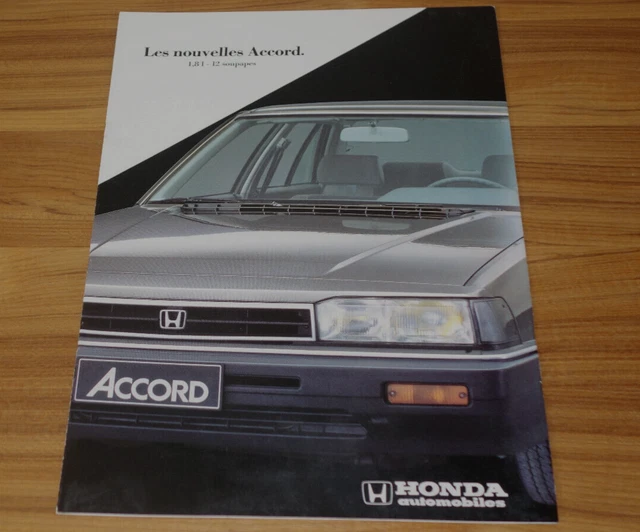CATALOGUE HONDA ACCORD 2 de 1984 EUR 5,00 PicClick FR