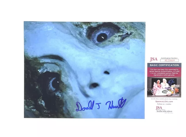 Halloween Resurrection The Lost Michael Myers Donald Hewitt Signed Photo JSA COA
