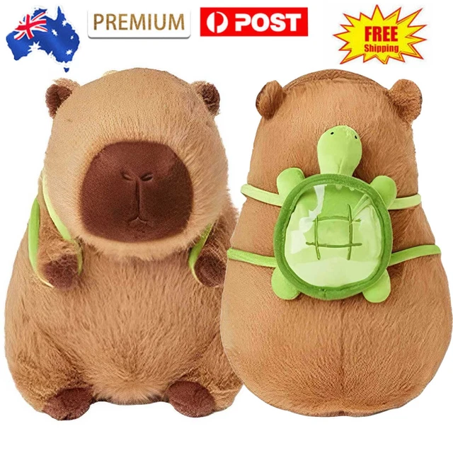 Cute Plush Capybara Cartoon Animal Doll Soft Stuffed Toy Pillow Adult Kid Gift
