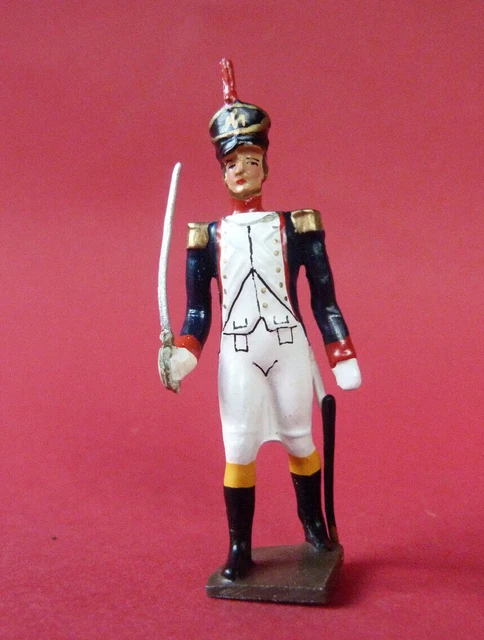 Soldat De Plomb CBG Mignot 54mm – Tambour Infanterie De Ligne – Premier Empire