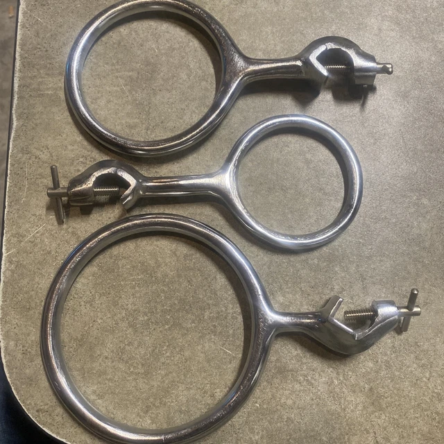 Laboratory Lab Chemistry Science Ring Clamp Retort Stand Screw Hoop Holder Set