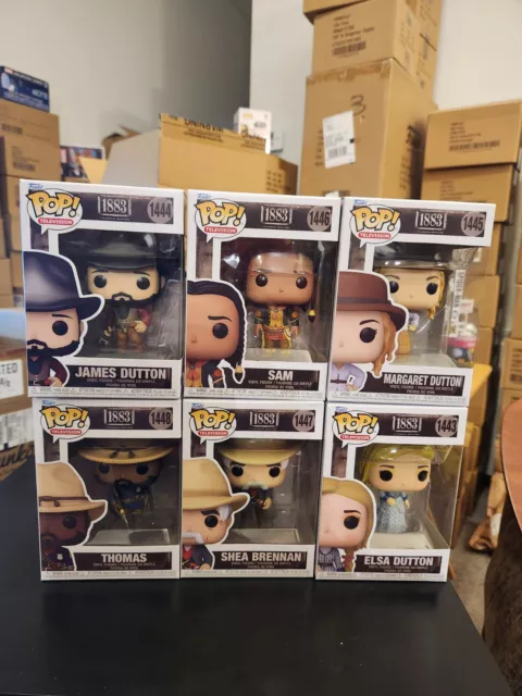 1883 Funko Pop! Vinyl Figure Case of 6 IN STOCK - Mint - Ships Now