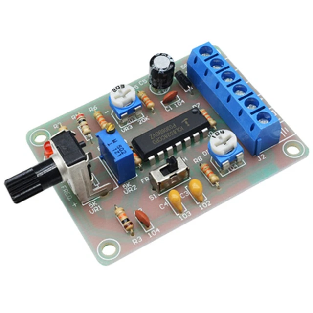 Modulo Generatore Segnale DDS 1Hz-500KHz - Onde Sinusoidali, Quadra, Triangolo Per Elettronica