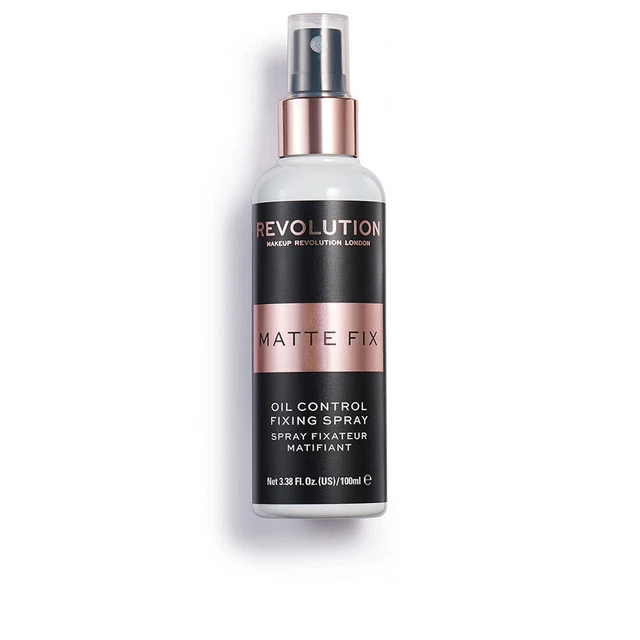 Make-Up Revolution Make Up unisex MATTE FIX oil control fixing spray 100 ml